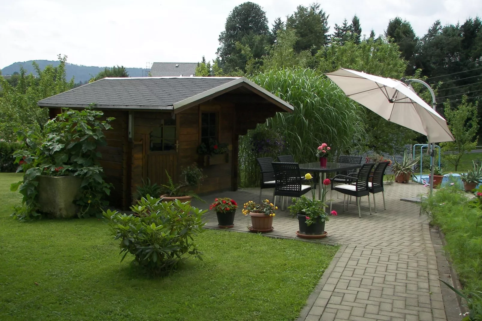 Sächsische Schweiz-Tuinen zomer