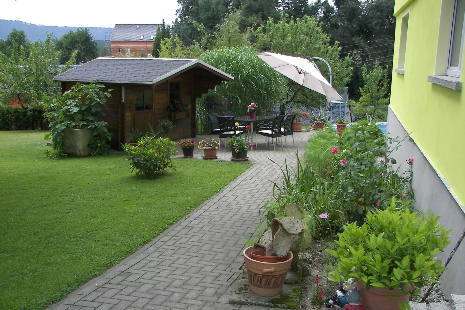 Sächsische Schweiz-Tuinen zomer