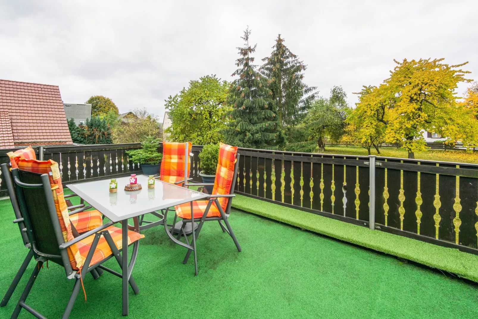 Ferienwohnung Frembgen-Terrasbalkon