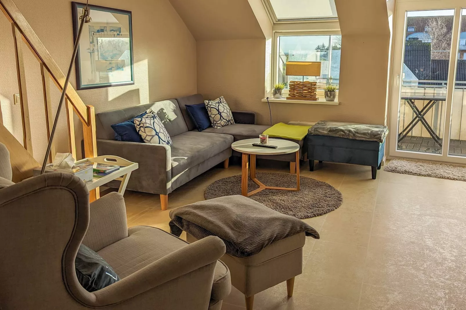 Comfortabel vakantiehuis in de natuur-Binnen