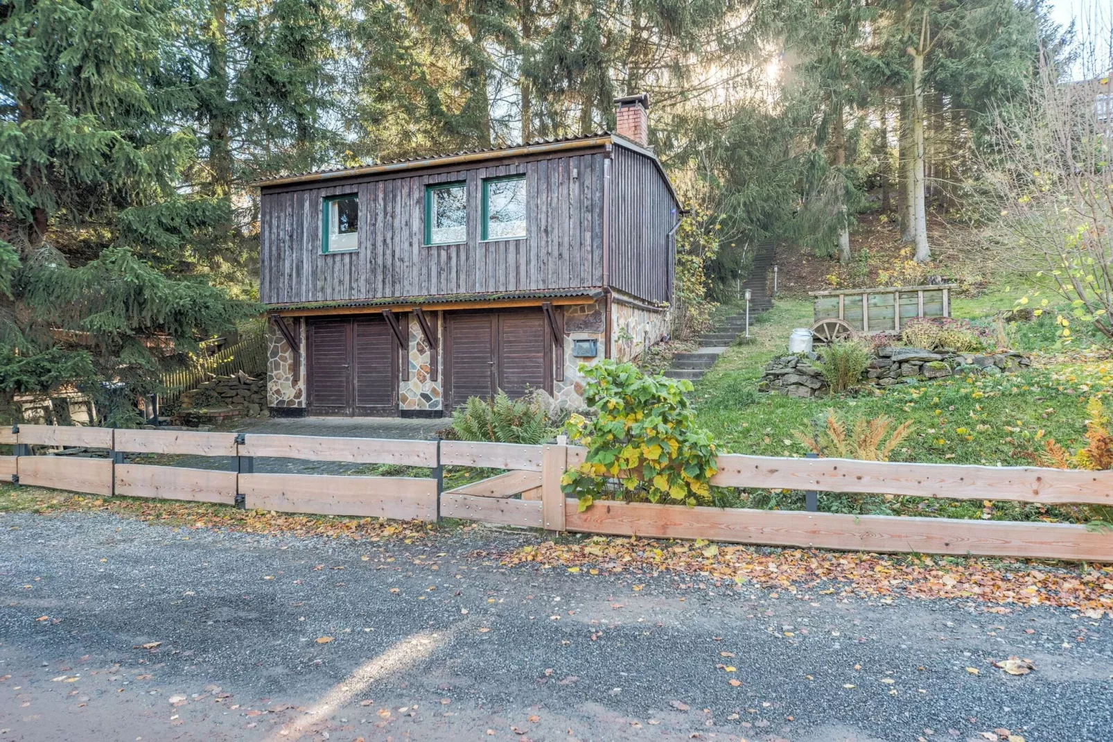 Vakantiewoning in Güntersberge met eigen terras