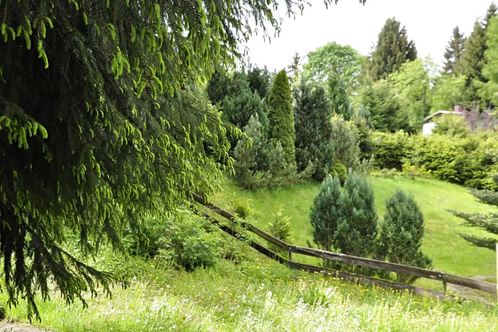 Vakantiehuis in Güntersberge met privé terras-Uitzicht zomer