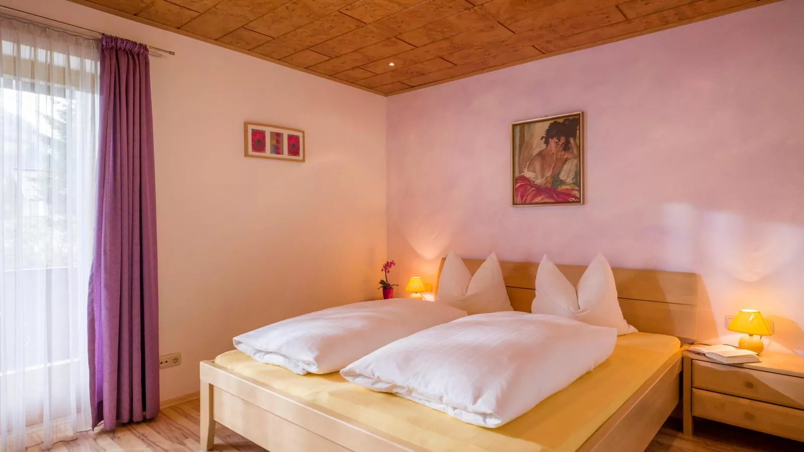 Gästehaus Staffner-Slaapkamer