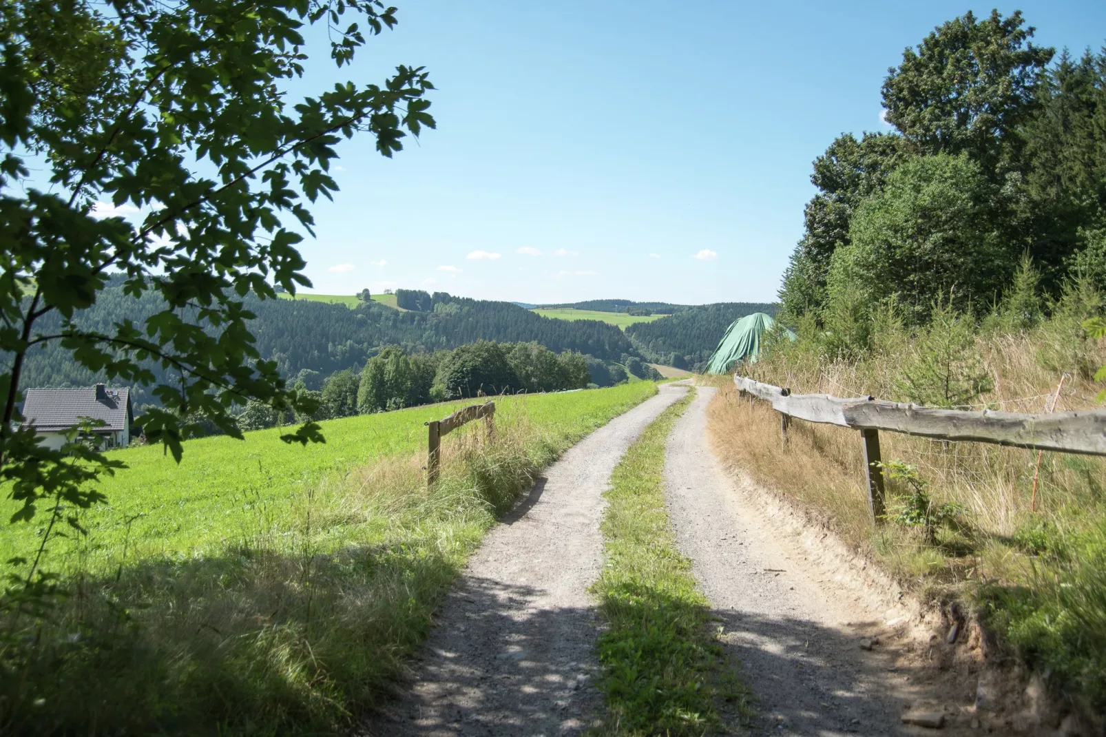Rittersgrün-Gebieden zomer 5km