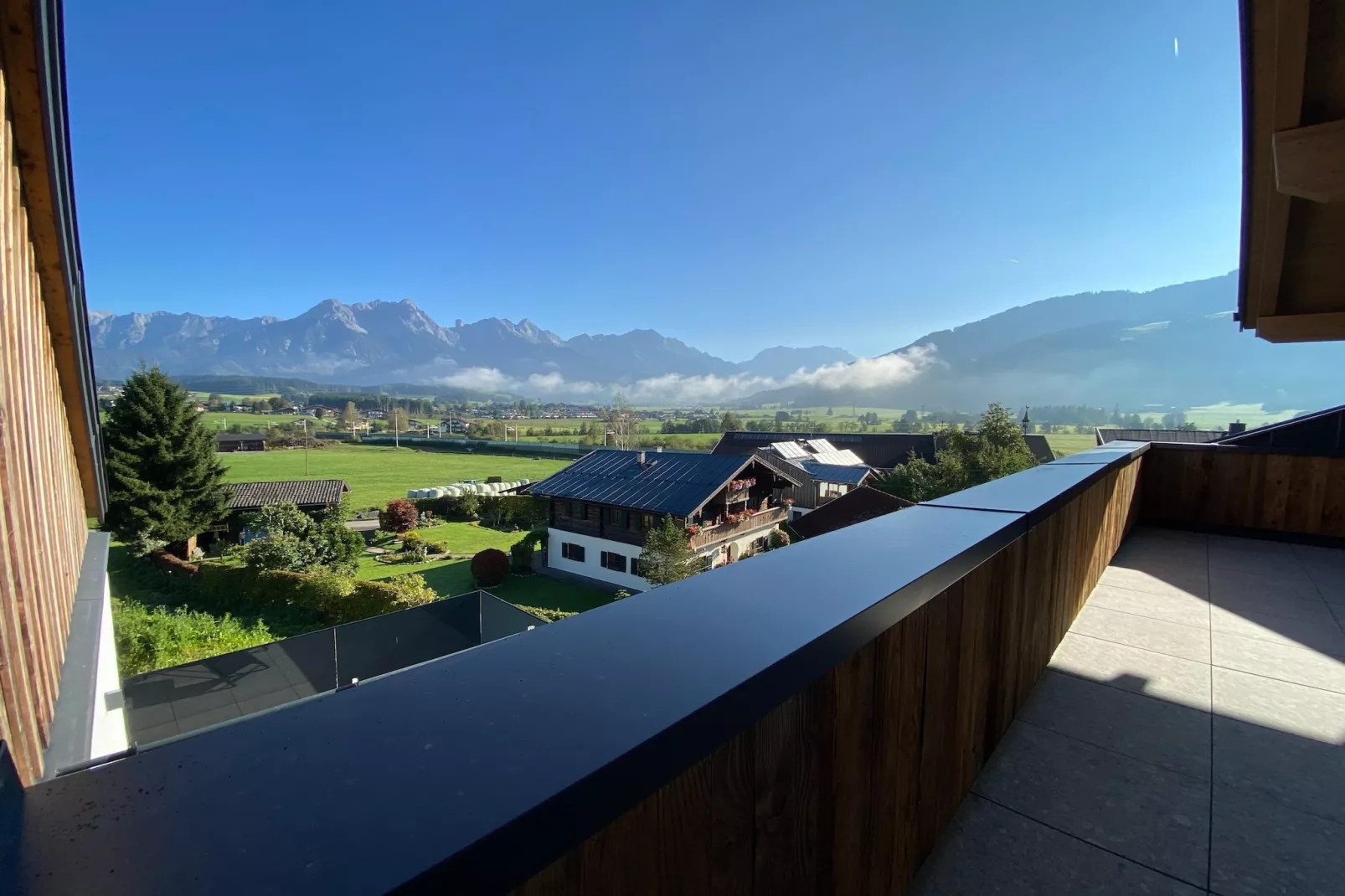 Penthouse "Voll-Bartl" 5-6 Personen-Uitzicht zomer