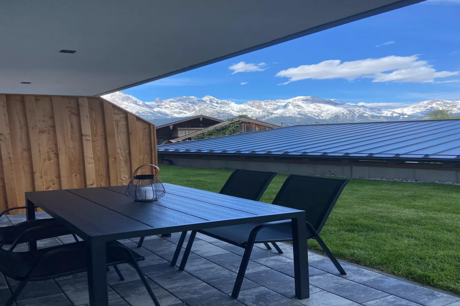 Appartement "Gams-Bartl" mit Zusatzzimmer 6 Personen-Uitzicht winter