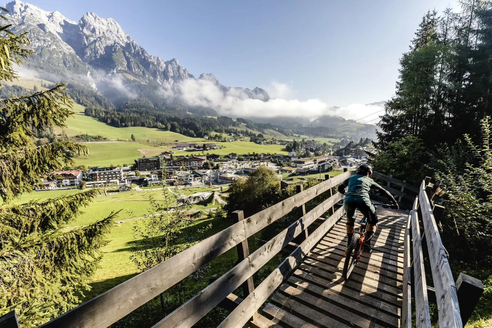 Doppelzimmer "Ziegen-Bartl" in Saalfelden-Gebieden zomer 20km