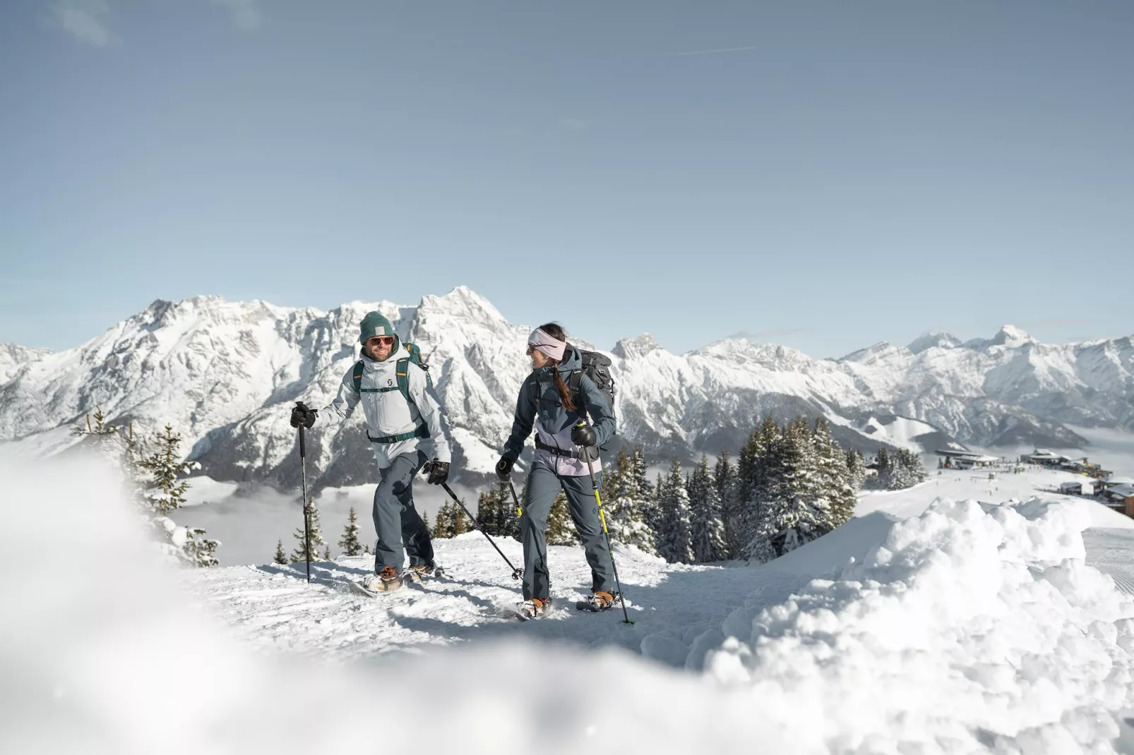 Doppelzimmer "Ziegen-Bartl" in Saalfelden-Gebied winter 20km