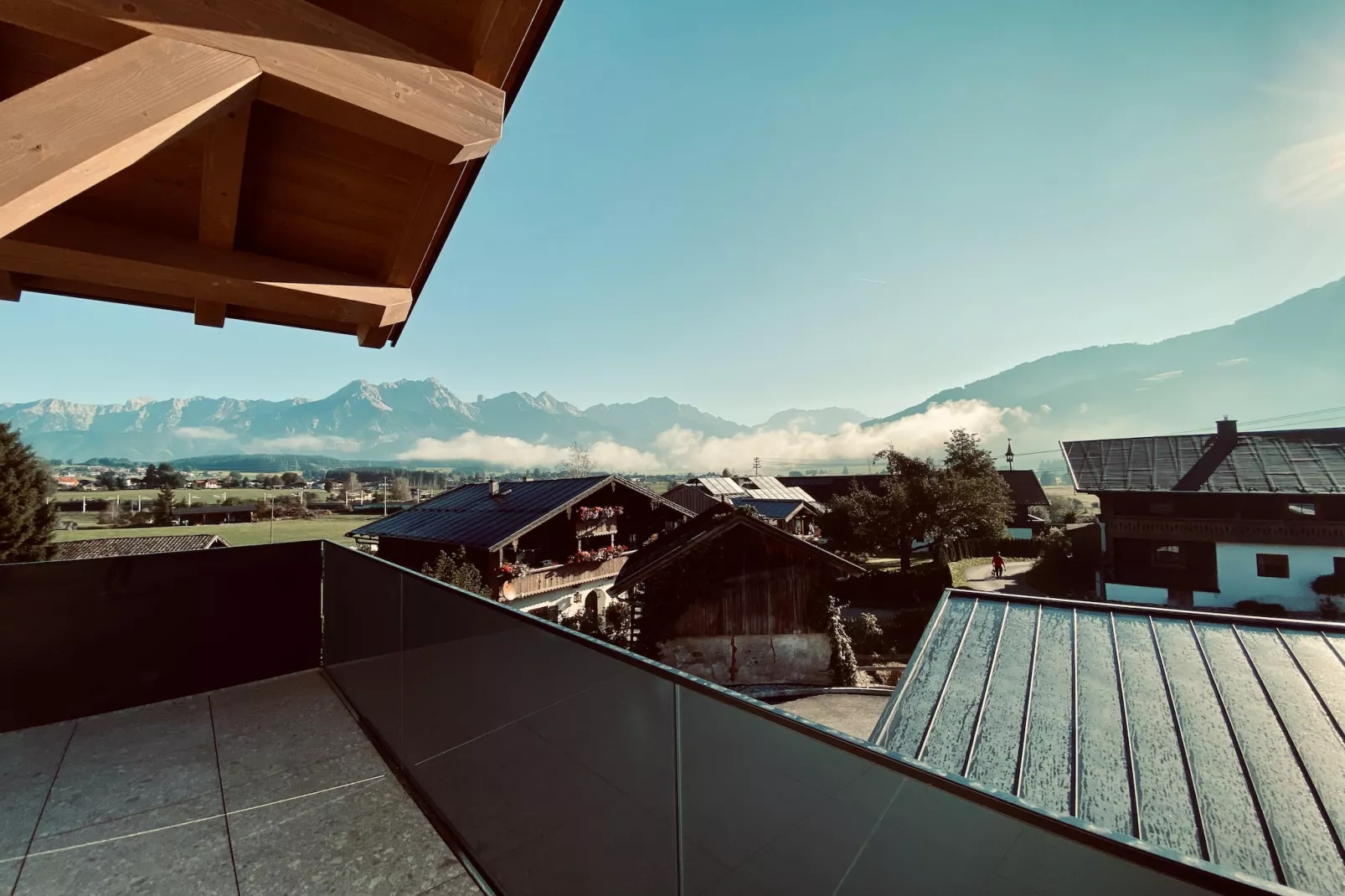 Appartement "Schnurr-Bartl" 3-4 Personen-Uitzicht winter