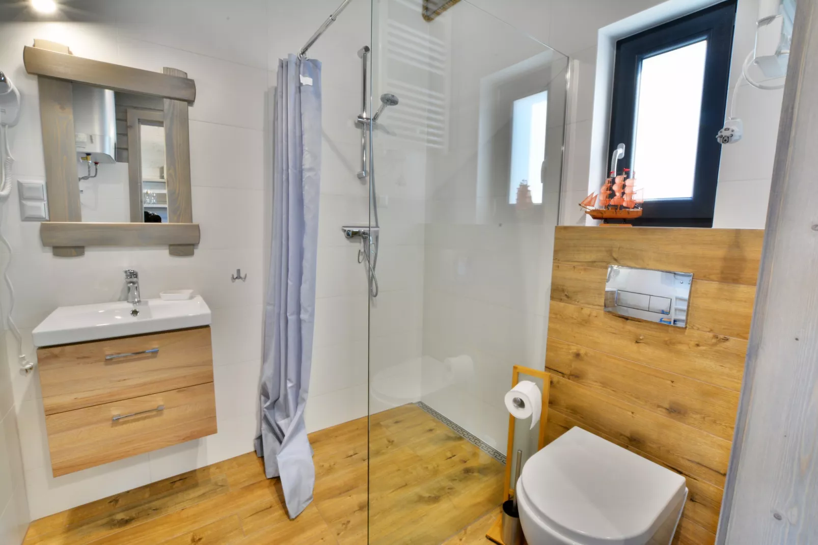 Domki wakacyjne PREMIUM dla 8 osób Sianożęty-Badkamer