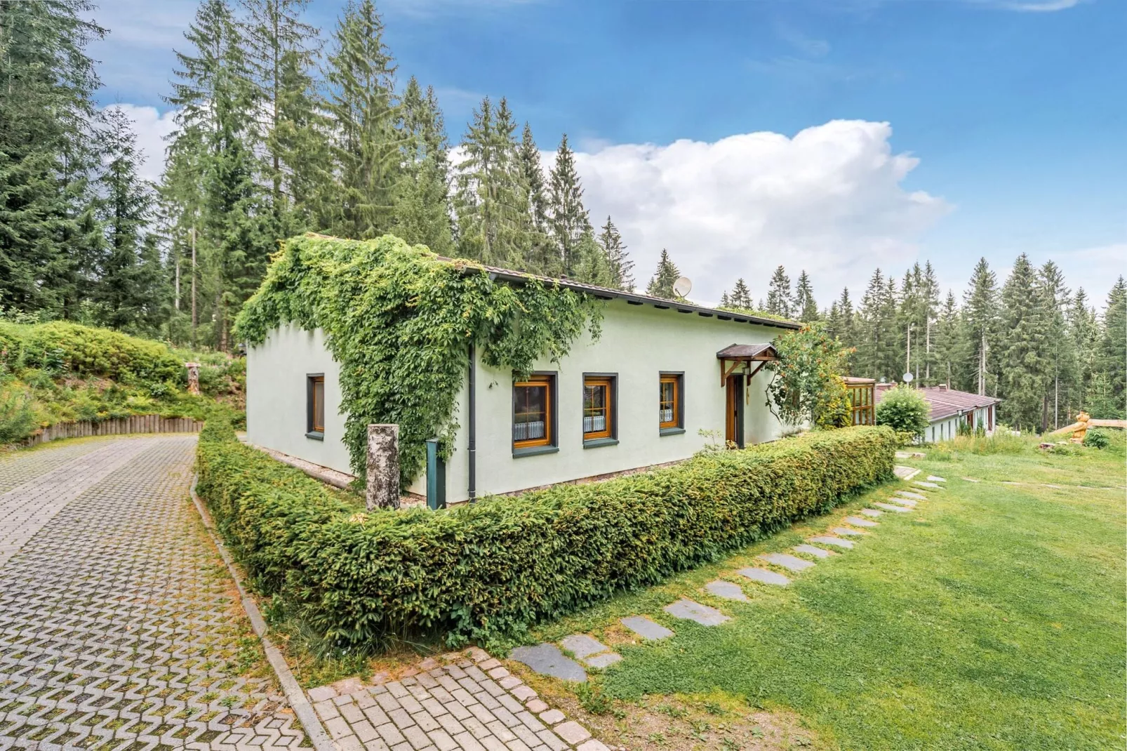 Im Erzgebirge-Buitenkant zomer