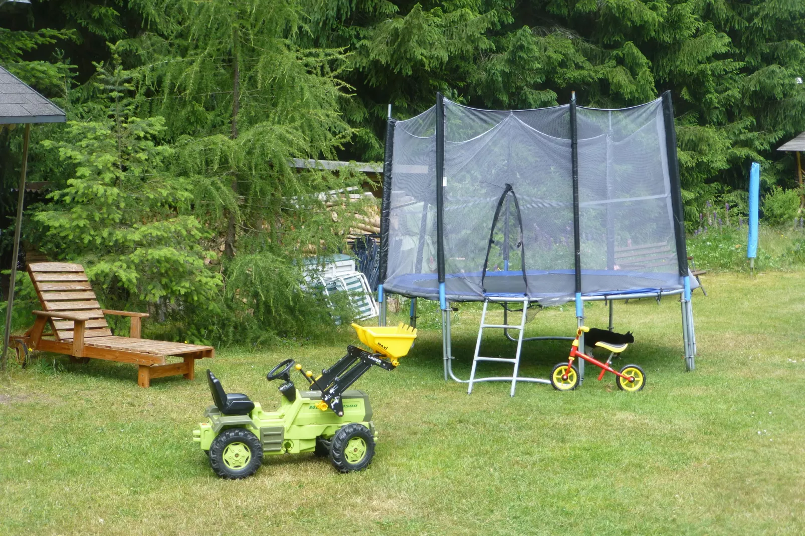 Im Erzgebirge-Tuinen zomer