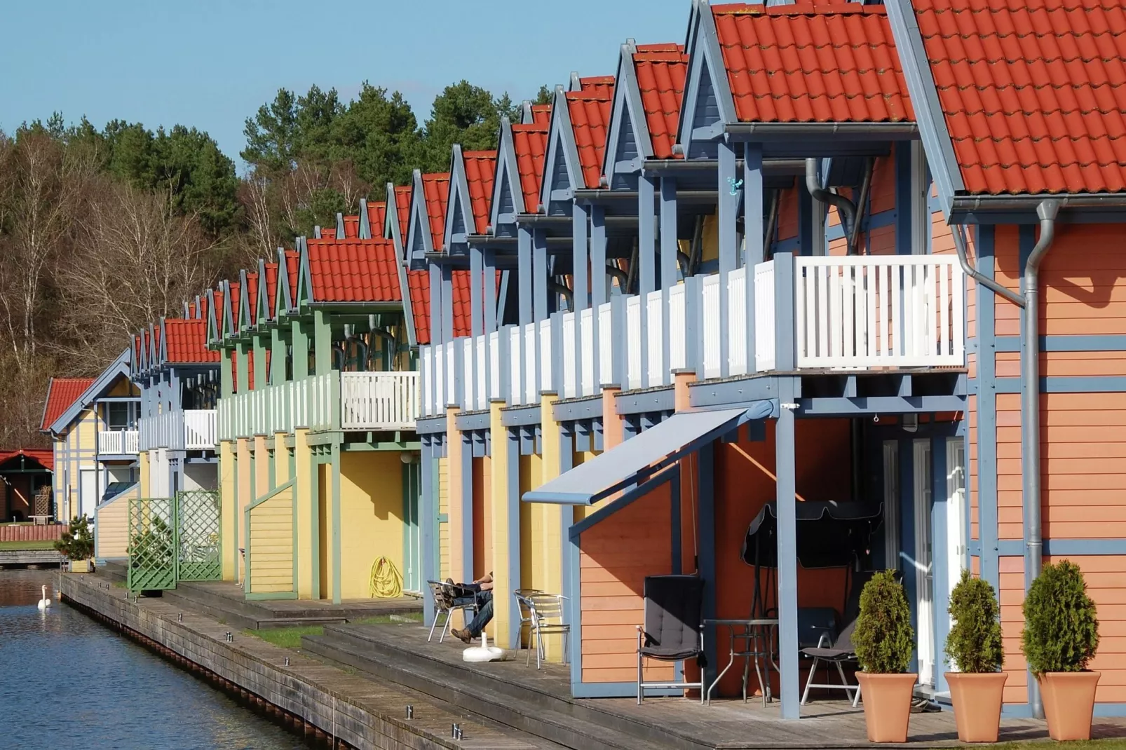 Hafendorf Rheinsberg 2-Buitenkant zomer