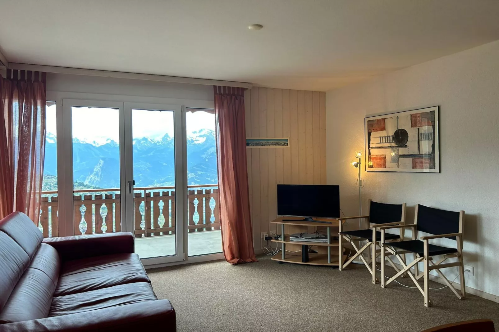 Crêtes X2 221 - SUNNY apartment 4 pers-Woonkamer