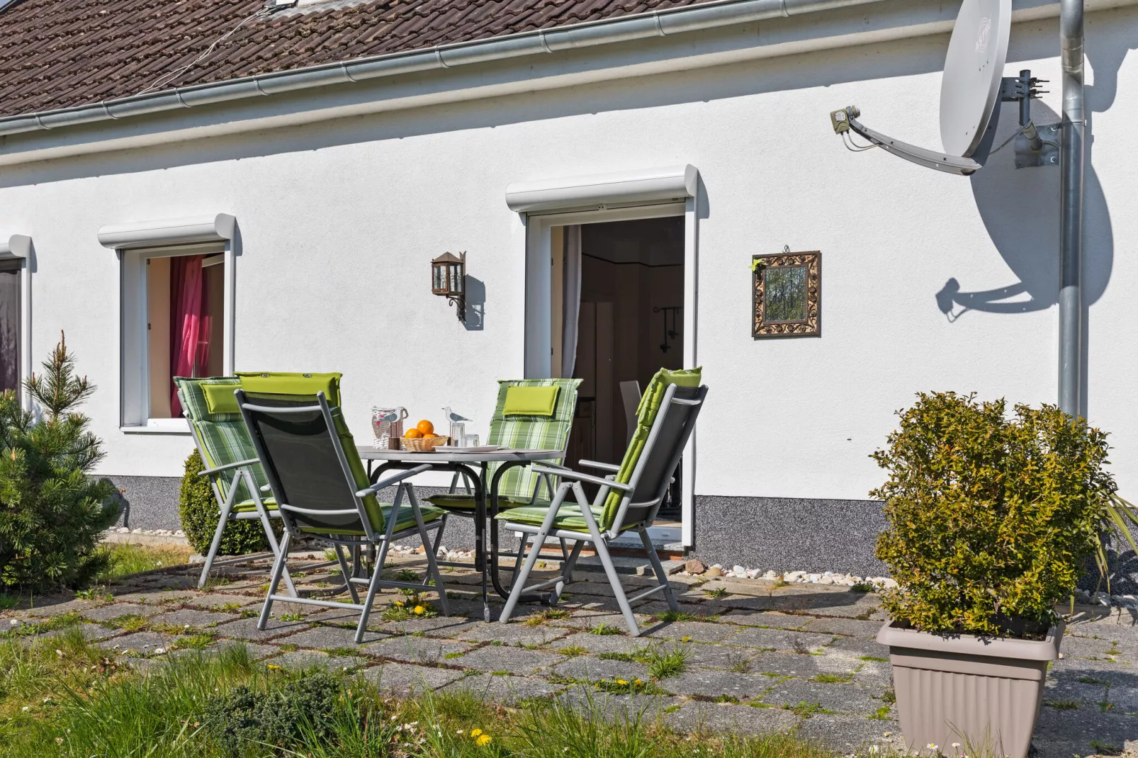 Ferienwohnung Gingst-Terrasbalkon