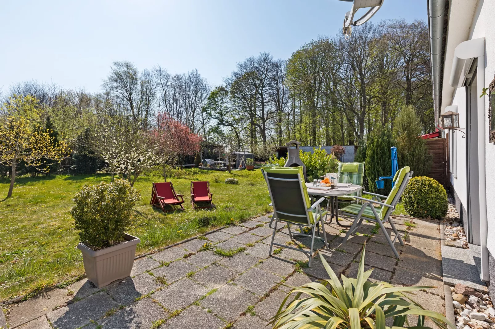 Ferienwohnung Gingst-Terrasbalkon