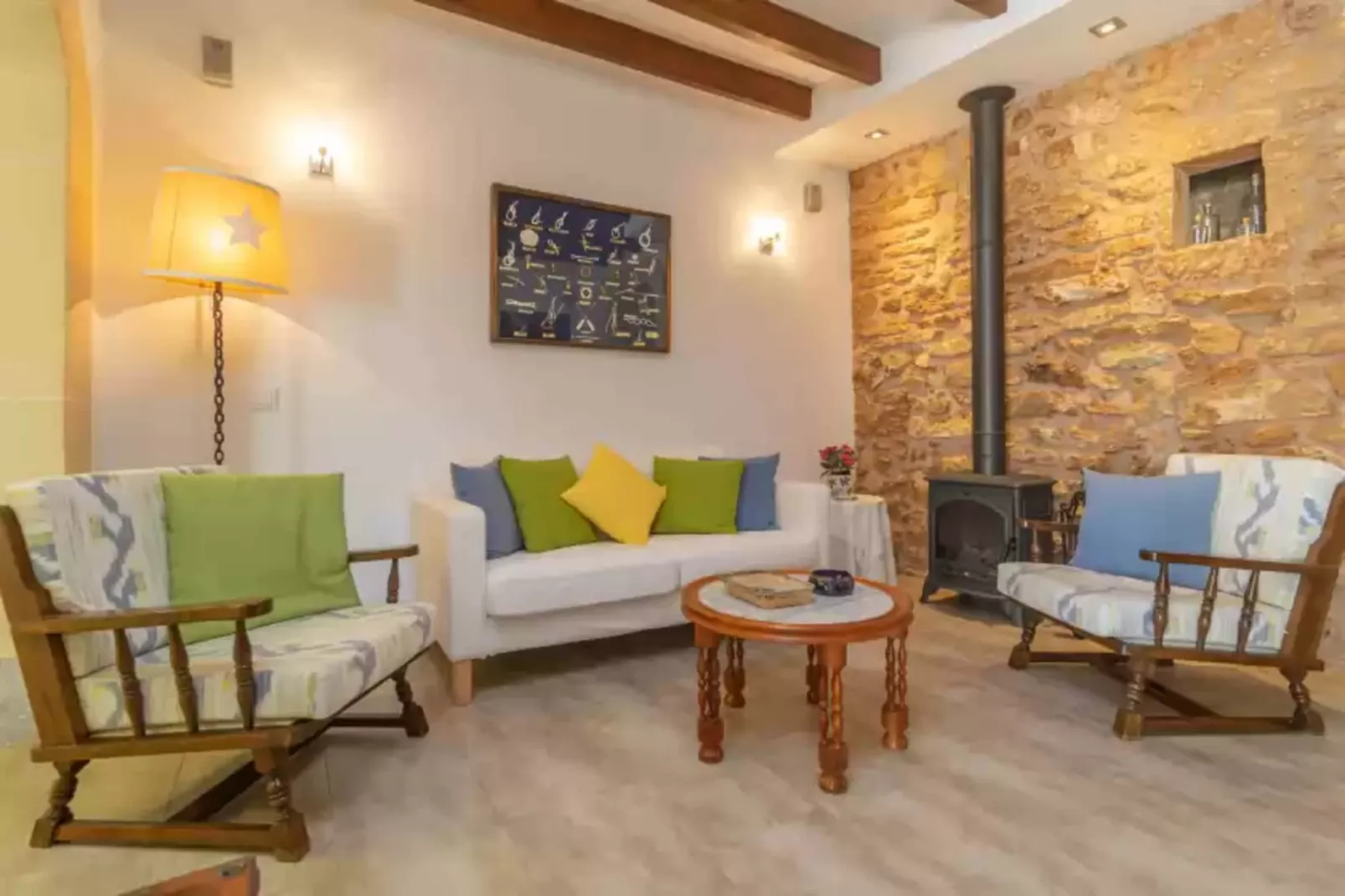 Vila Ca Shermano-Woonkamer