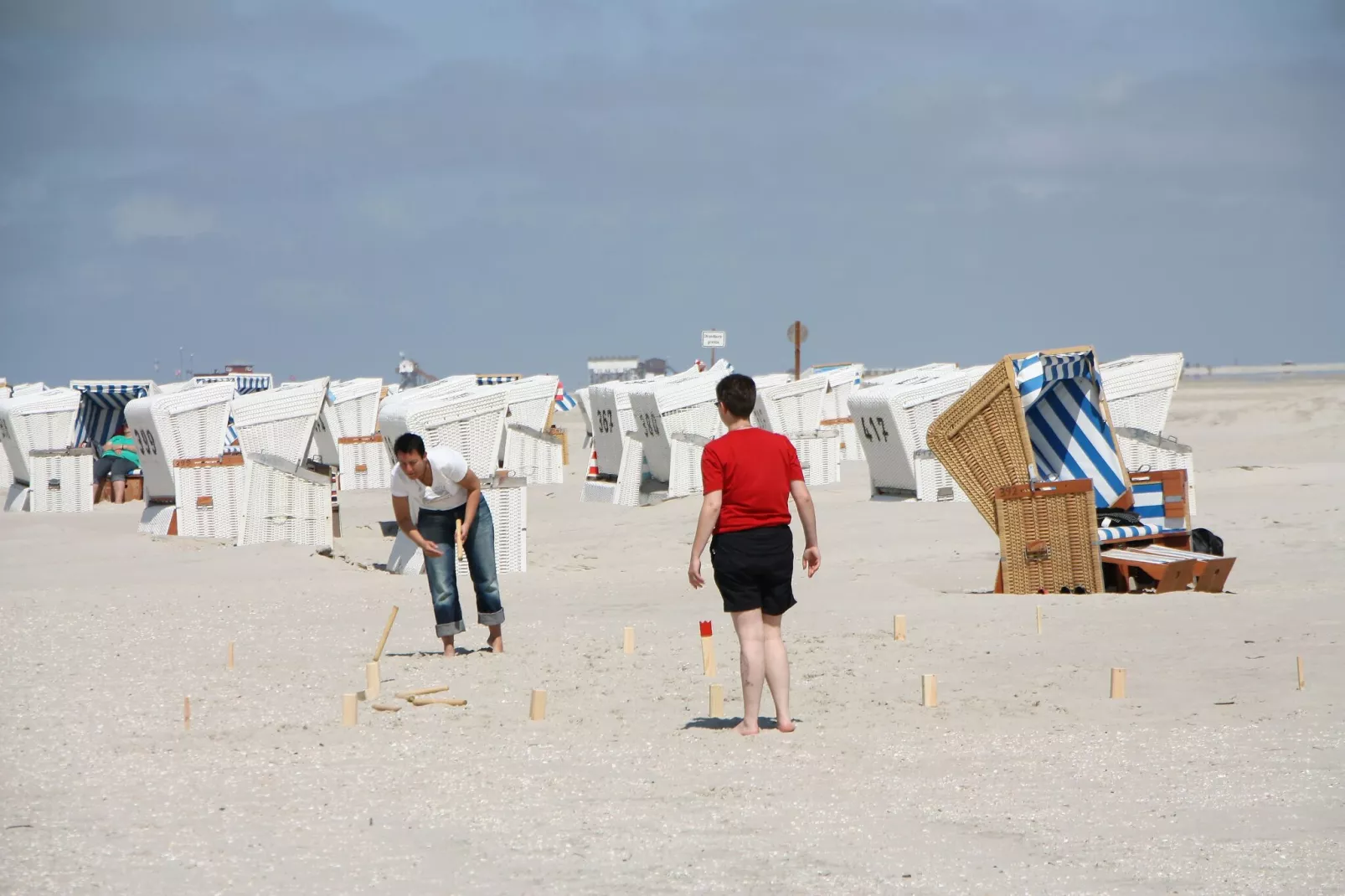 Doppelhaushälfte Molina St Peter-Ording / 1-4 Personen-Gebieden zomer 5km