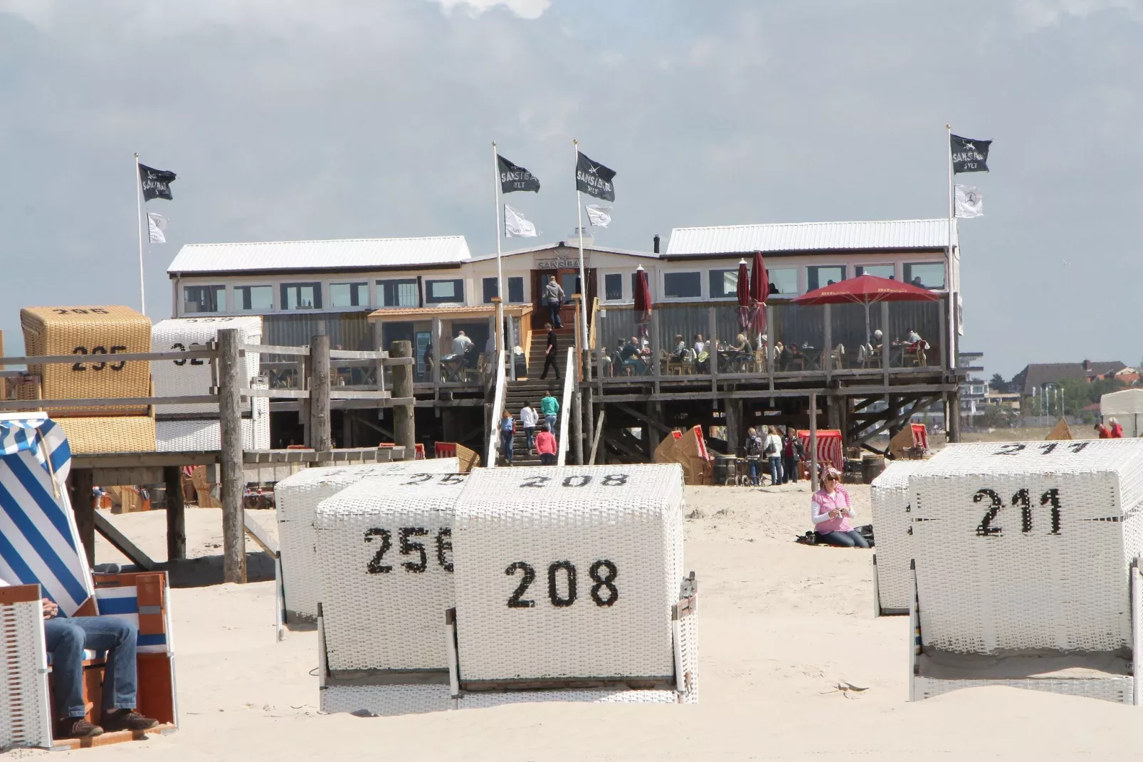 Doppelhaushälfte Molina St Peter-Ording / 1-4 Personen-Gebieden zomer 5km