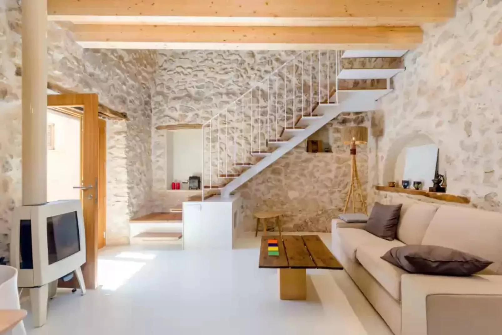 Casa Vella (vall Petit)-Woonkamer