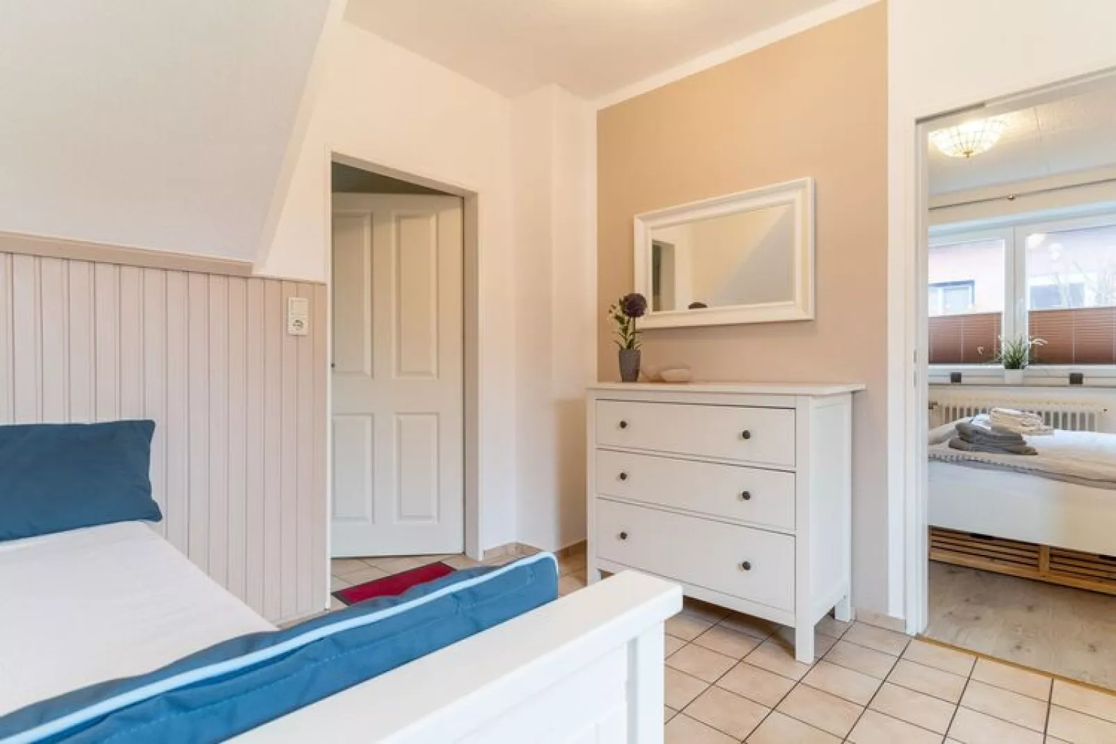 Ferienwohnung Springfloot 1 - 3 Personen-Slaapkamer