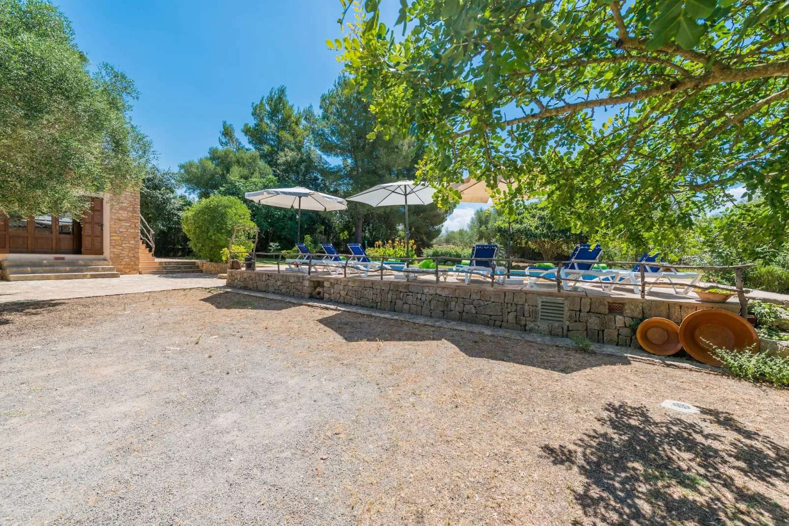 Casa Alba-Gebieden zomer 1km