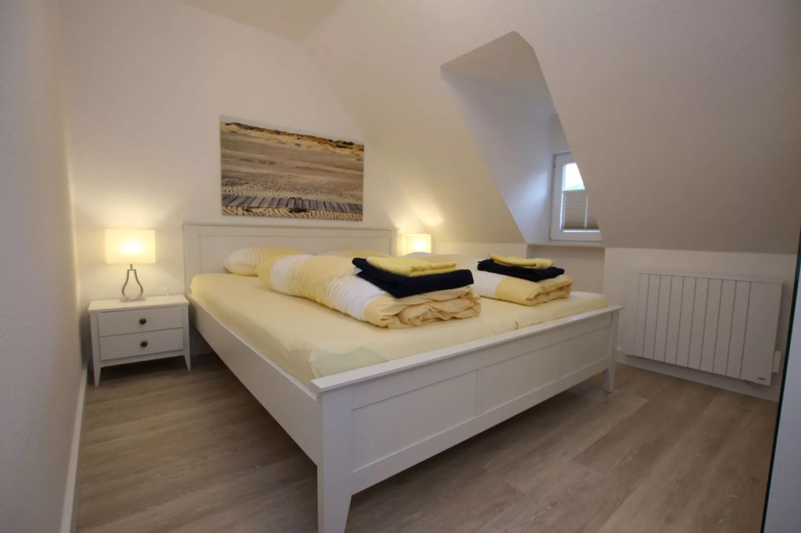Ferienwohnung Sommerdeich  2 Personen-Slaapkamer
