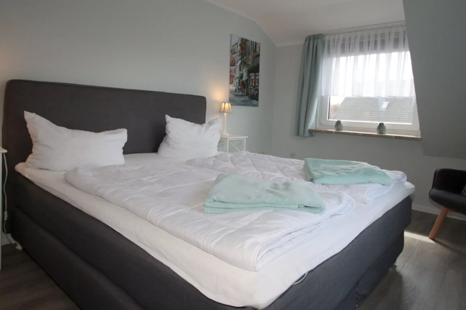 Ferienwohnung in Berumbur-Slaapkamer