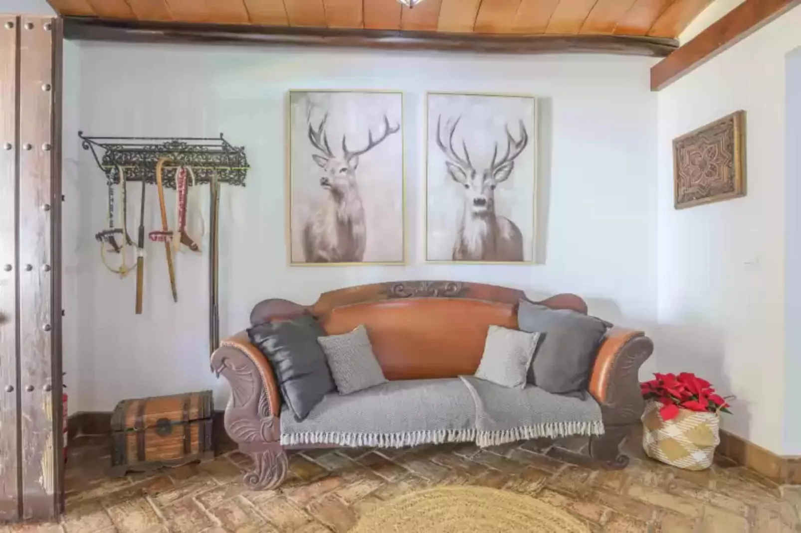 Casa Rural Los Menestrales-Woonkamer