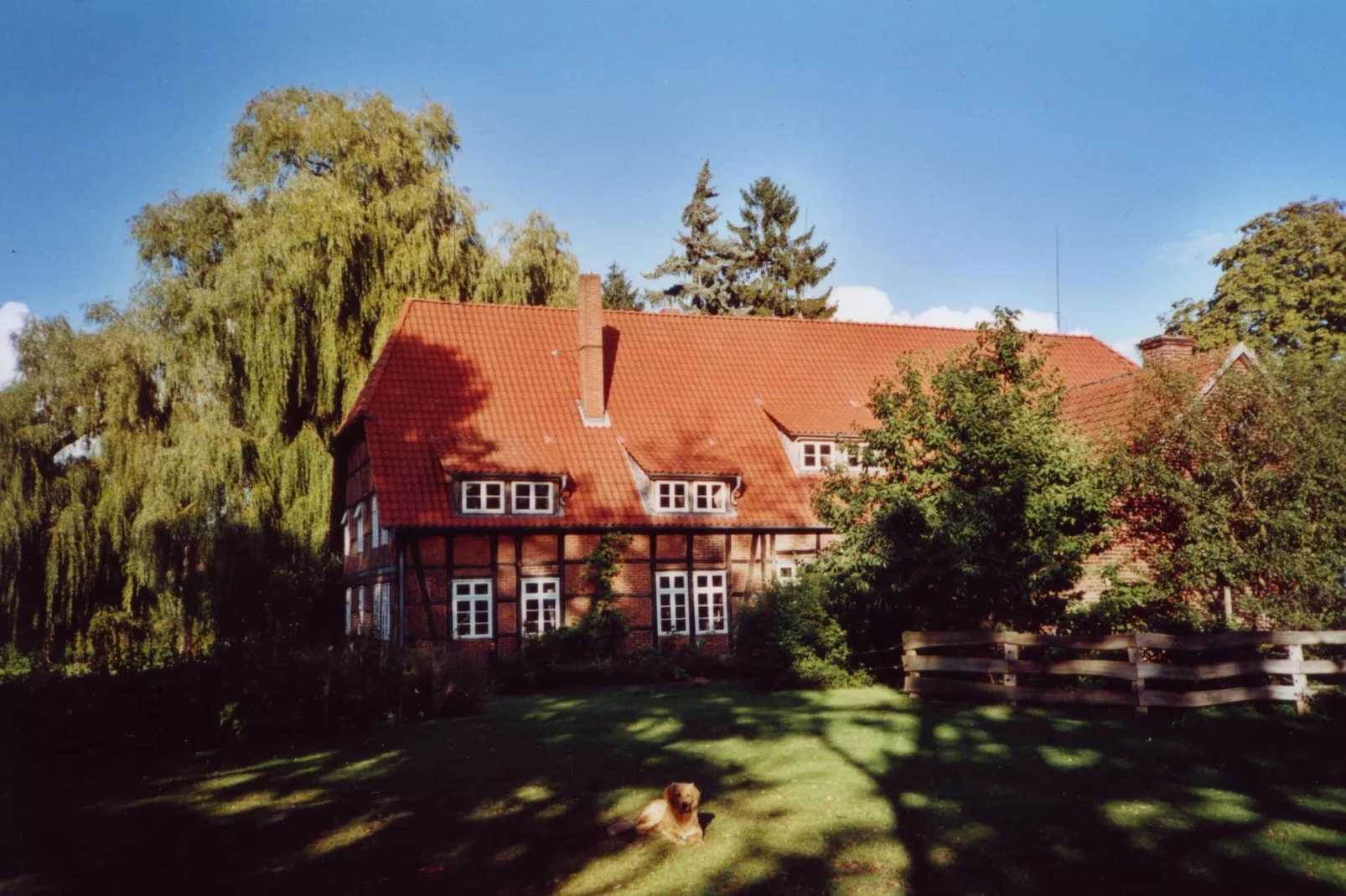 Ferienwohnung auf dem Biobauernhof-Buitenkant zomer