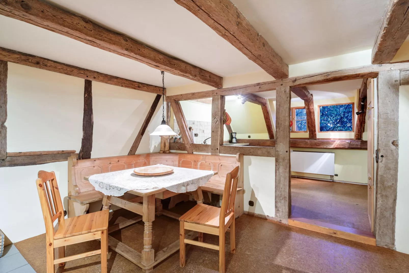 Biobauernhof-Eetkamer