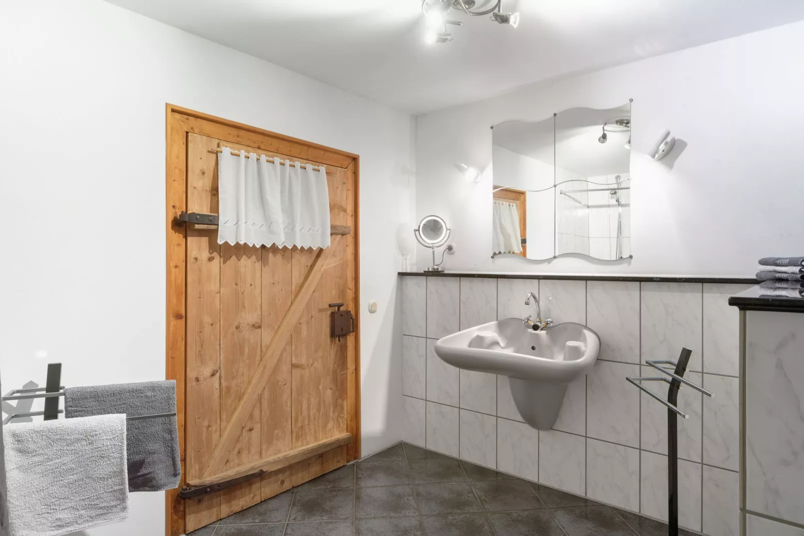 Biobauernhof-Badkamer