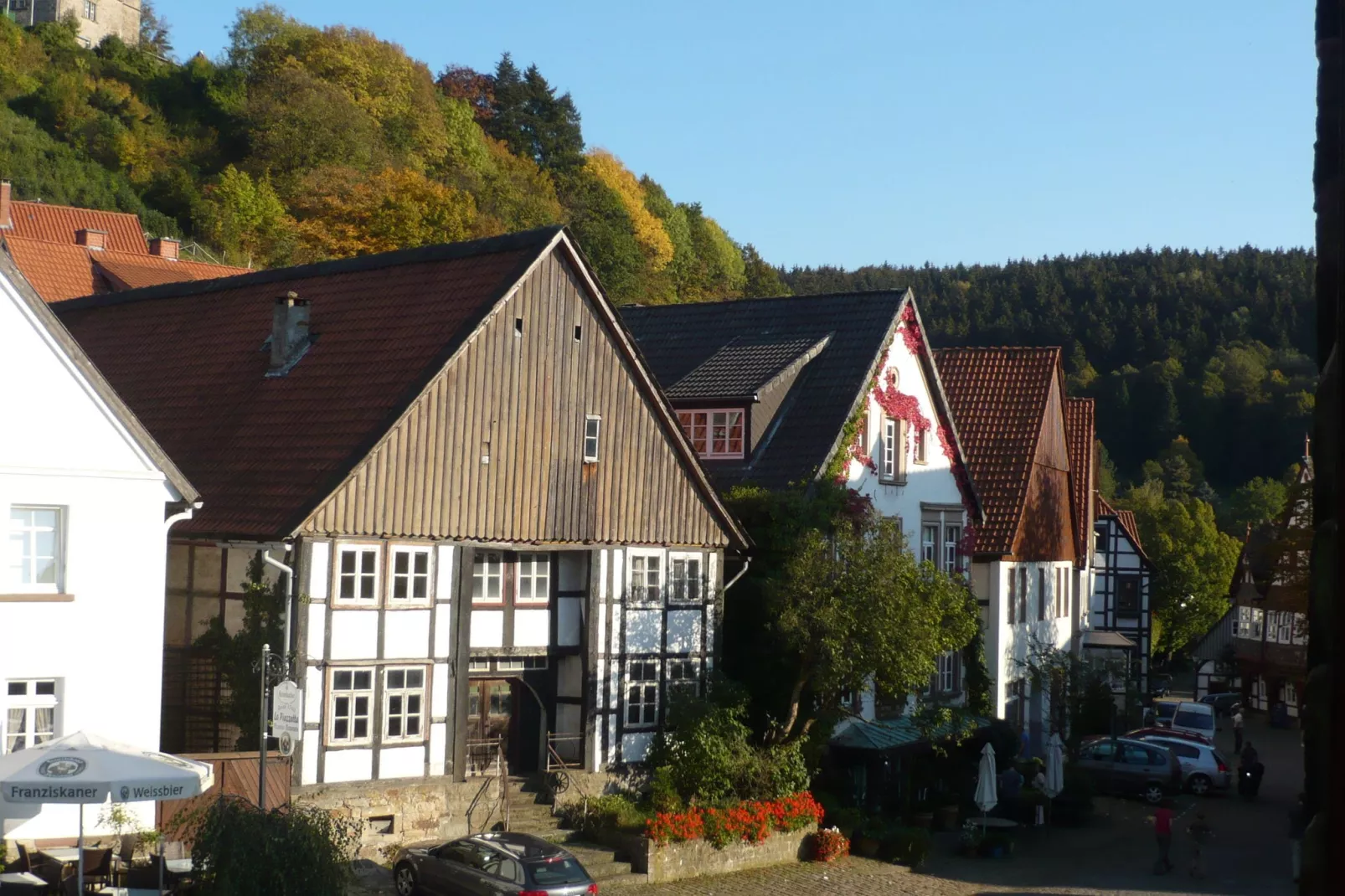 Burgblick-Gebieden zomer 1km