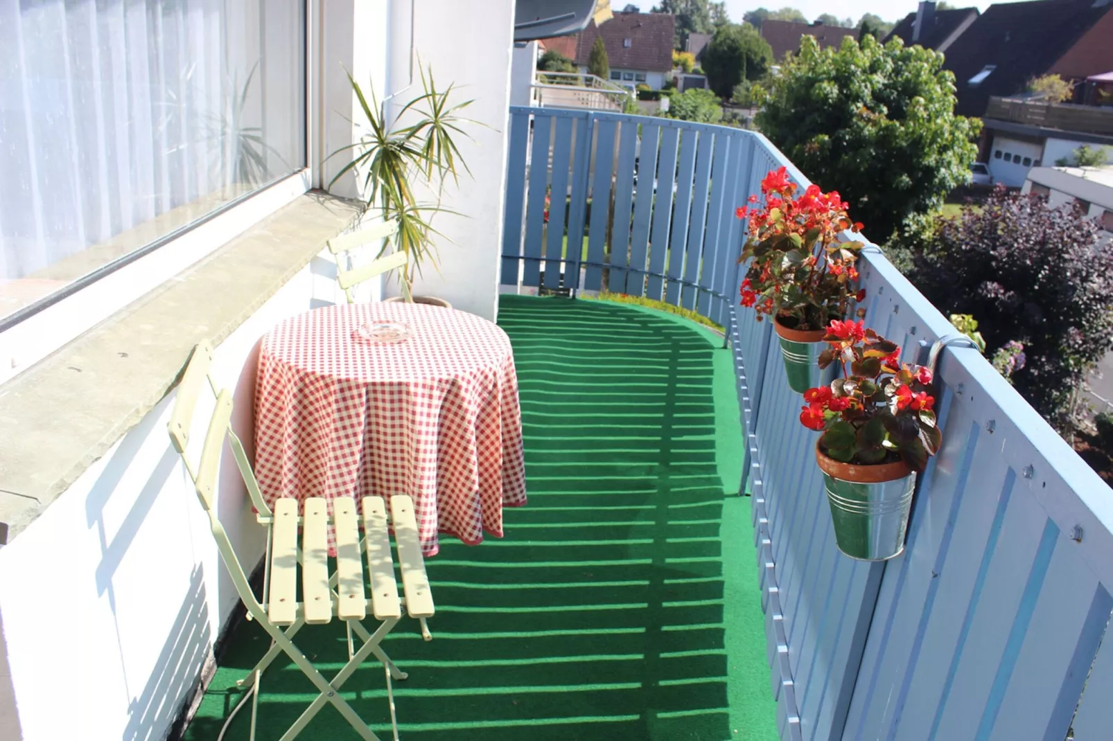 Gemütliche Ferienwohnung Blomberg-Terrasbalkon