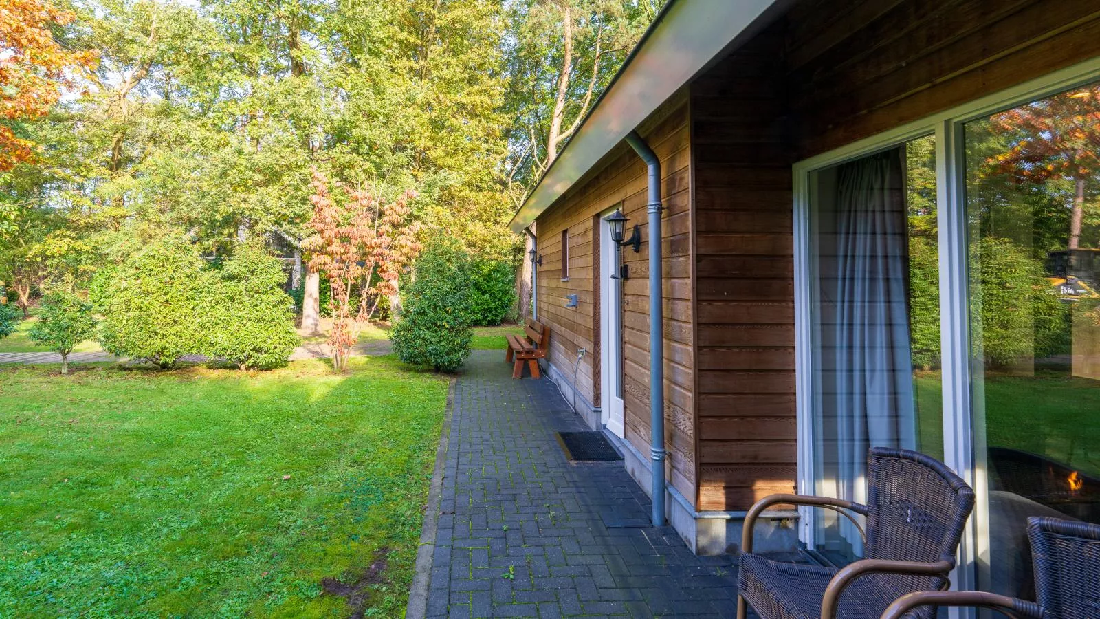 Boszicht Reutum-Terrasbalkon