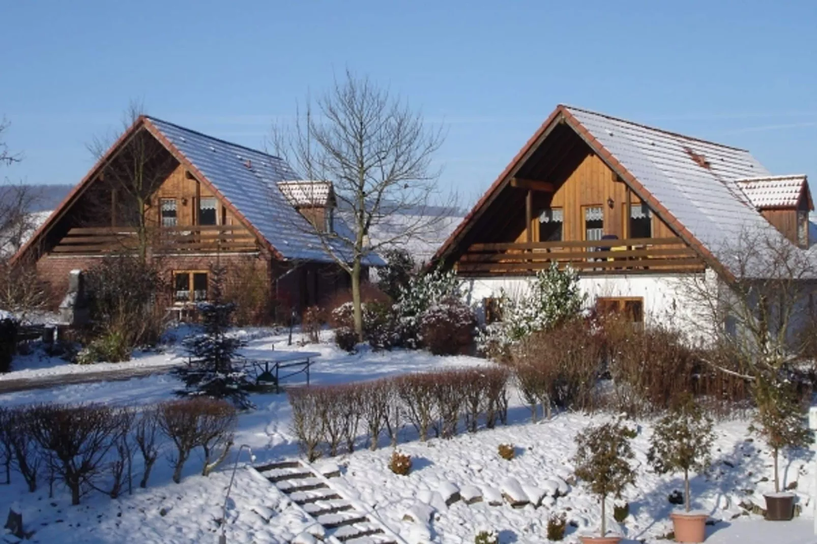 Feriendorf Natur pur 1-Gebied winter 1km