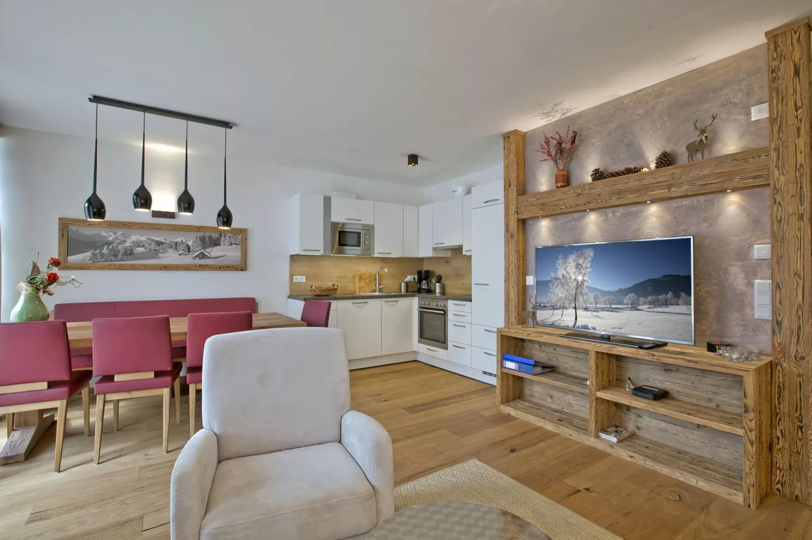 Residenz Wildkogelbahnen Top 19-Woonkamer