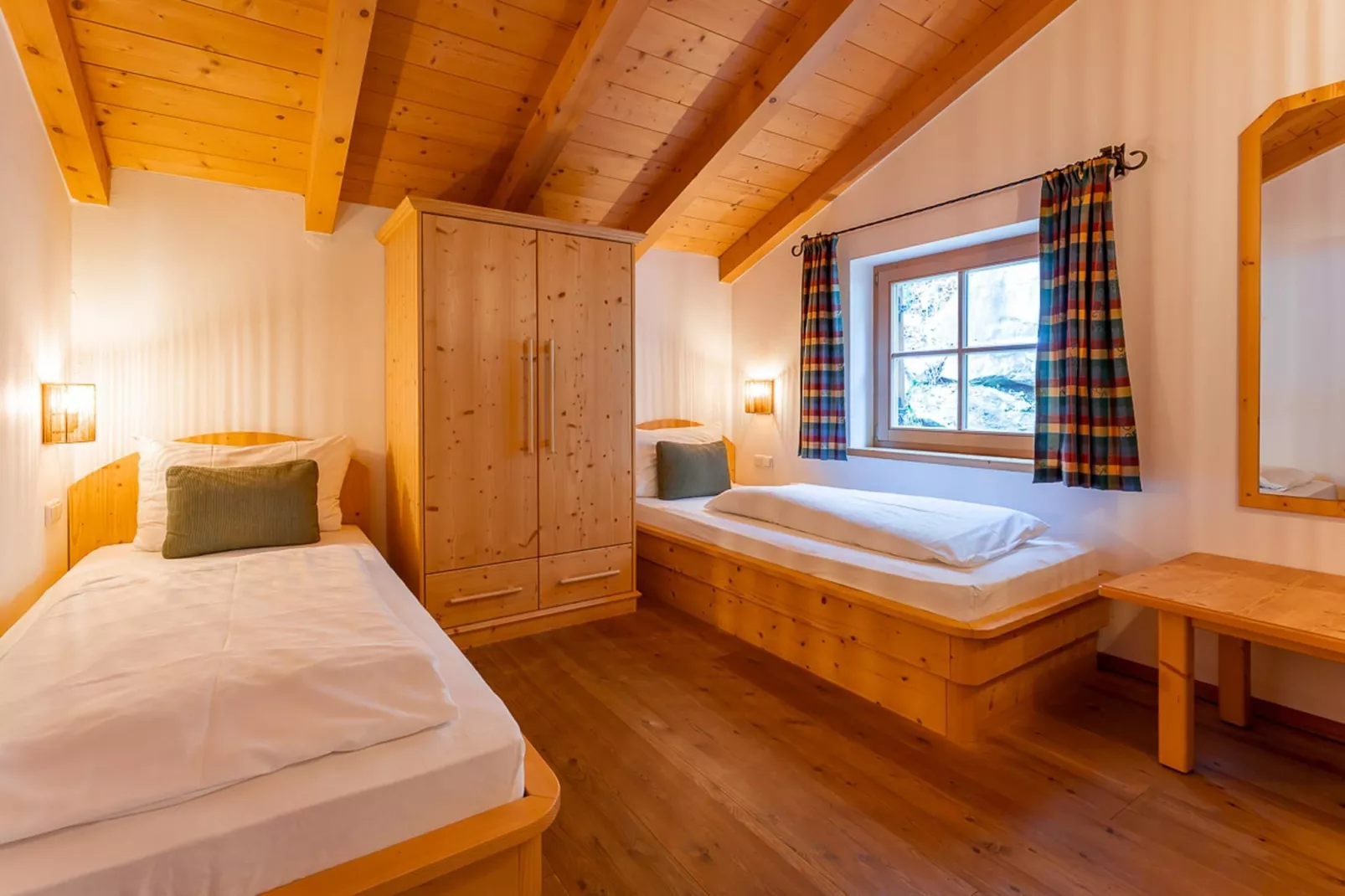 Chalets im Wald-Slaapkamer