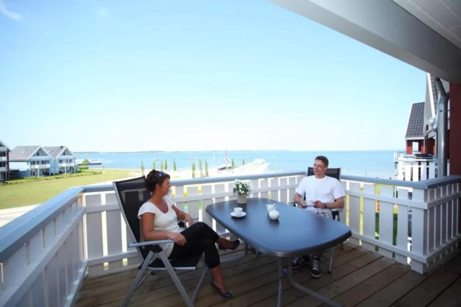 Kapitänsdeck 6 Pers 466-Terrasbalkon