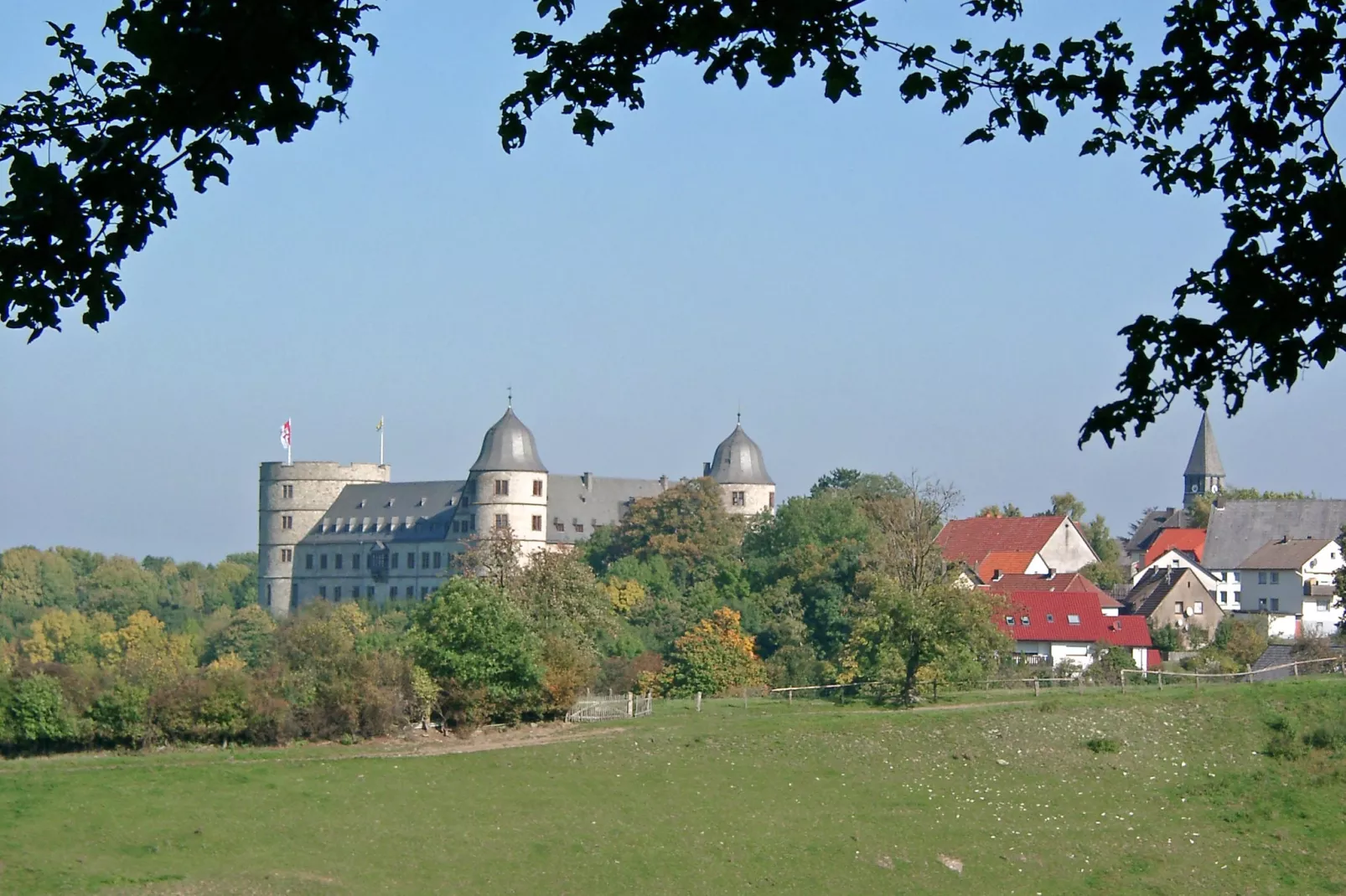 Europa-Feriendorf-Gebieden zomer 20km