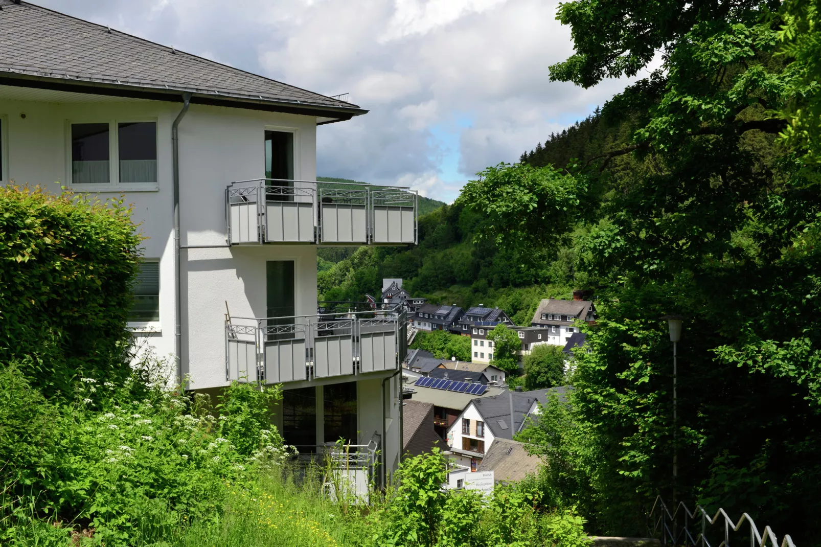 Residenz Mühlenberg-Buitenkant zomer