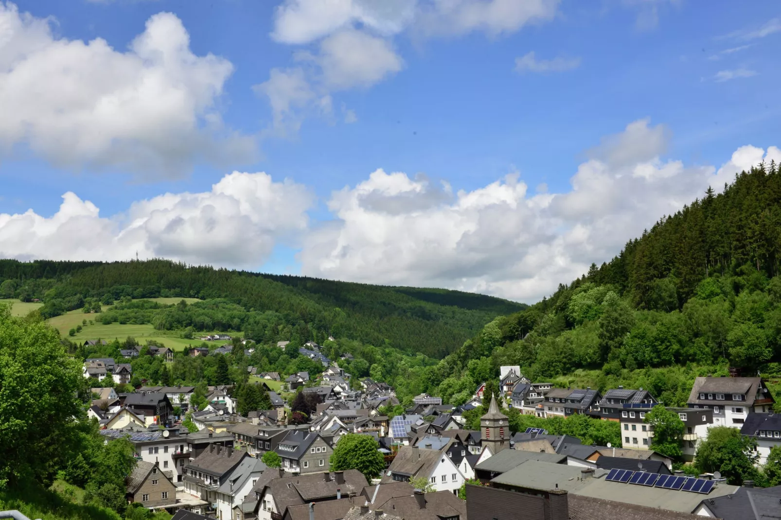 Willingen-Gebieden zomer 5km