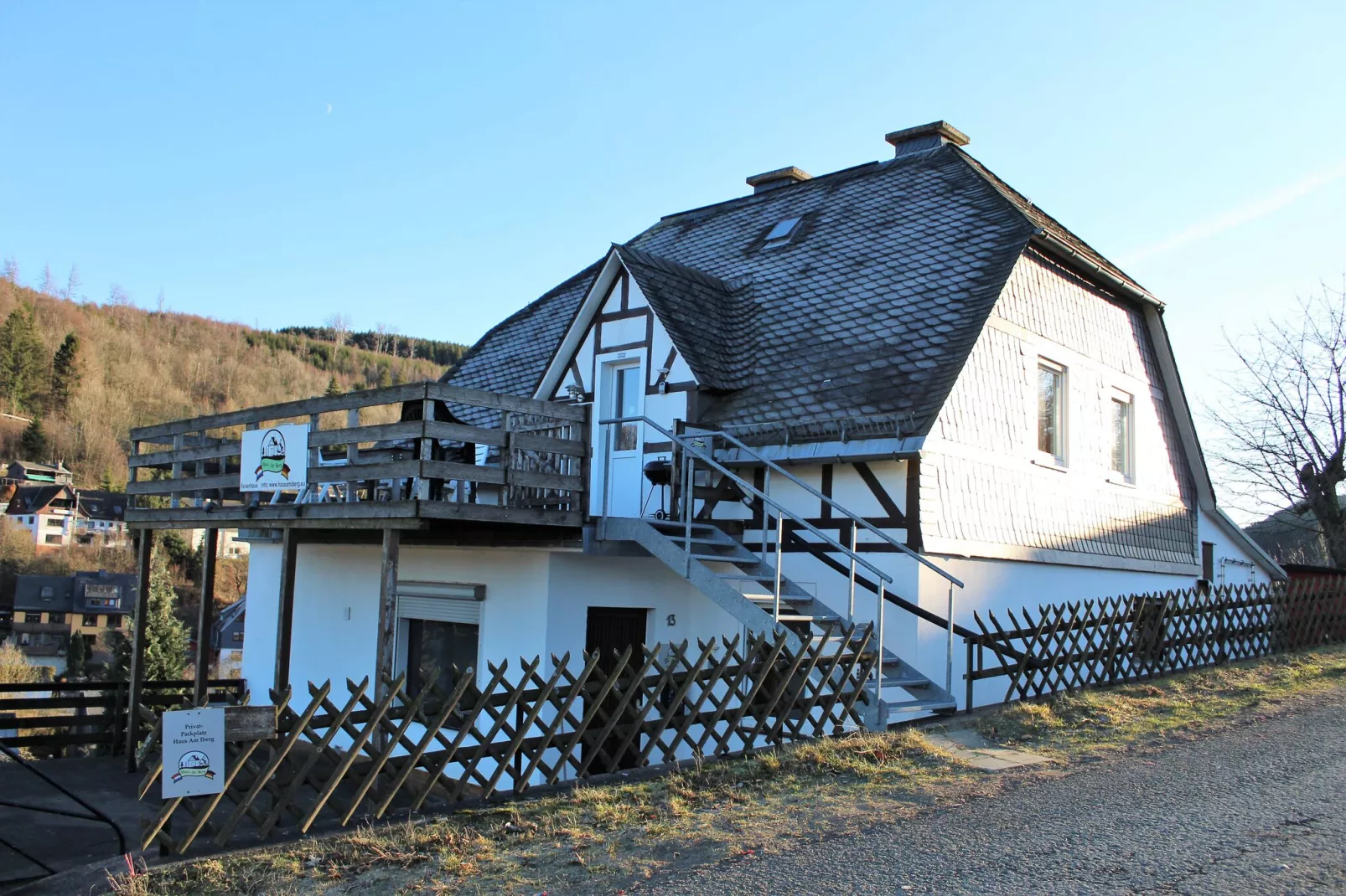 Am Iberg-Buitenkant zomer