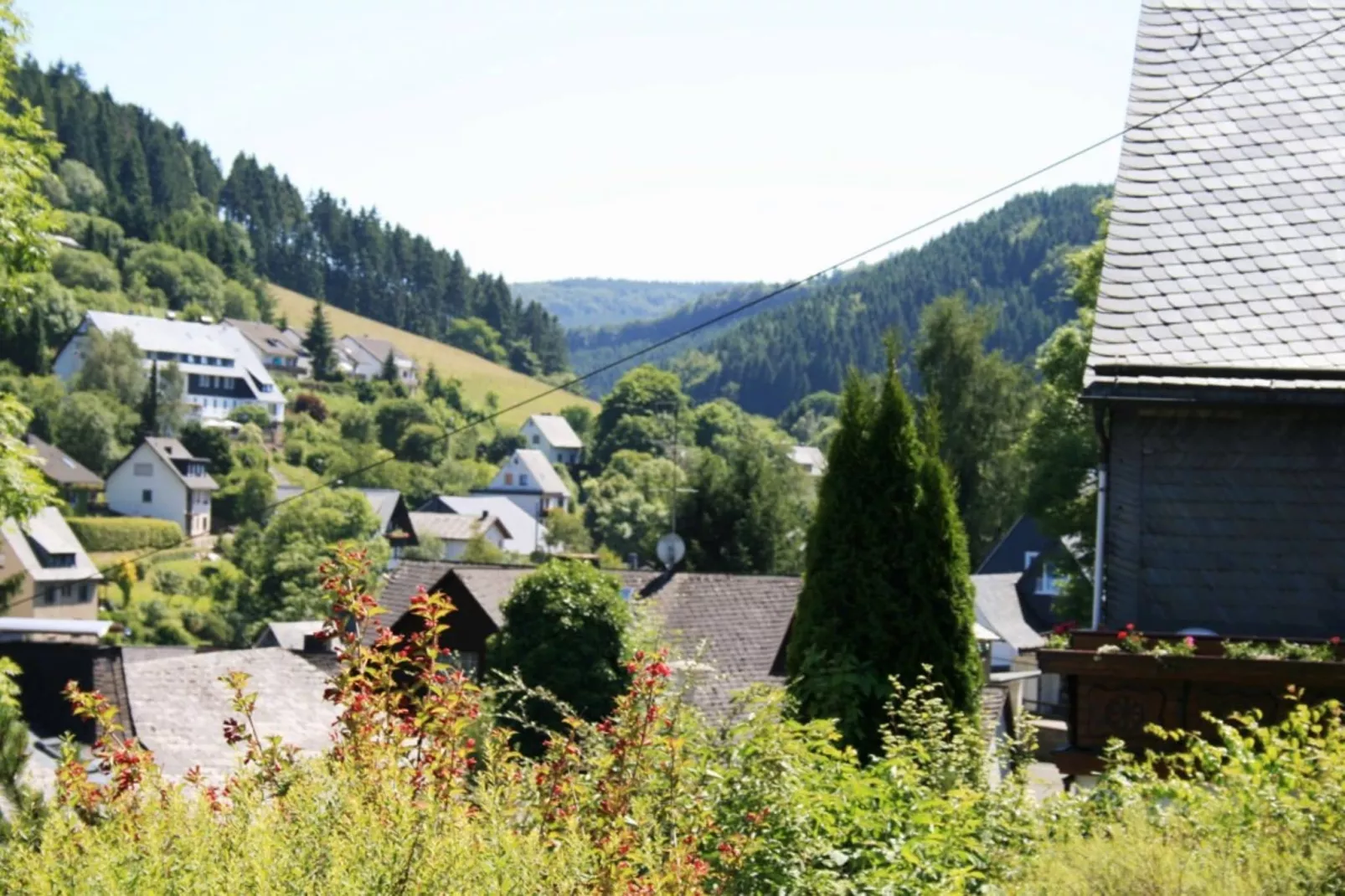 Am Iberg-Uitzicht zomer