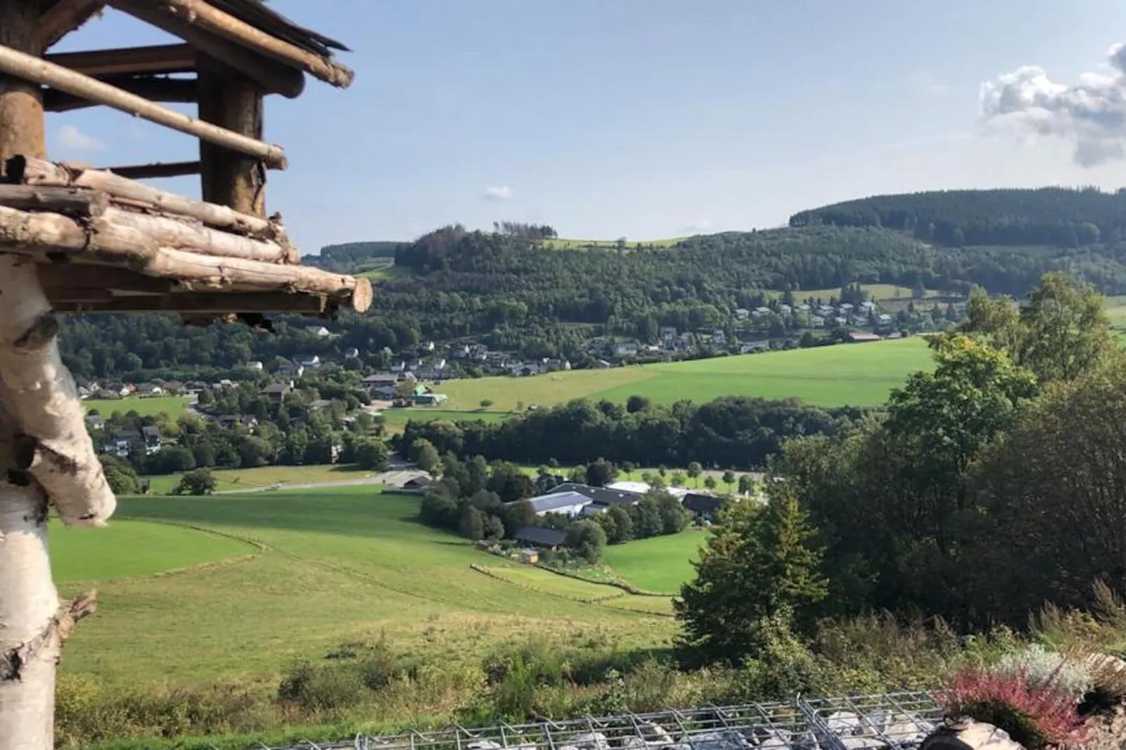 Die Alte Poststelle-Gebieden zomer 1km