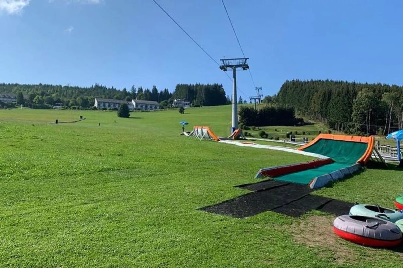 Die Alte Poststelle-Gebieden zomer 1km