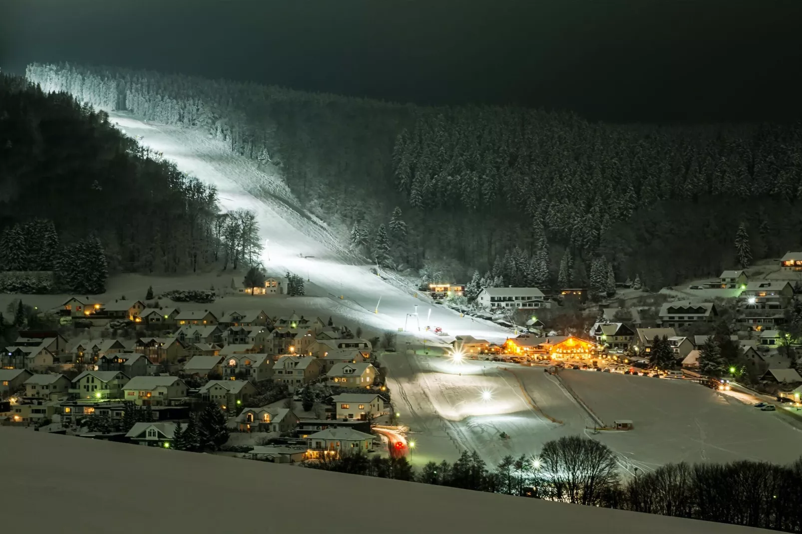 Die Alte Poststelle-Gebied winter 20km