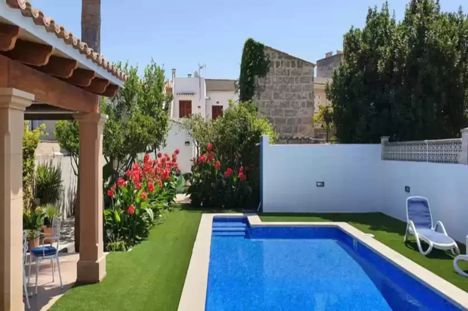 Can Serra (santa Margalida)-Zwembad
