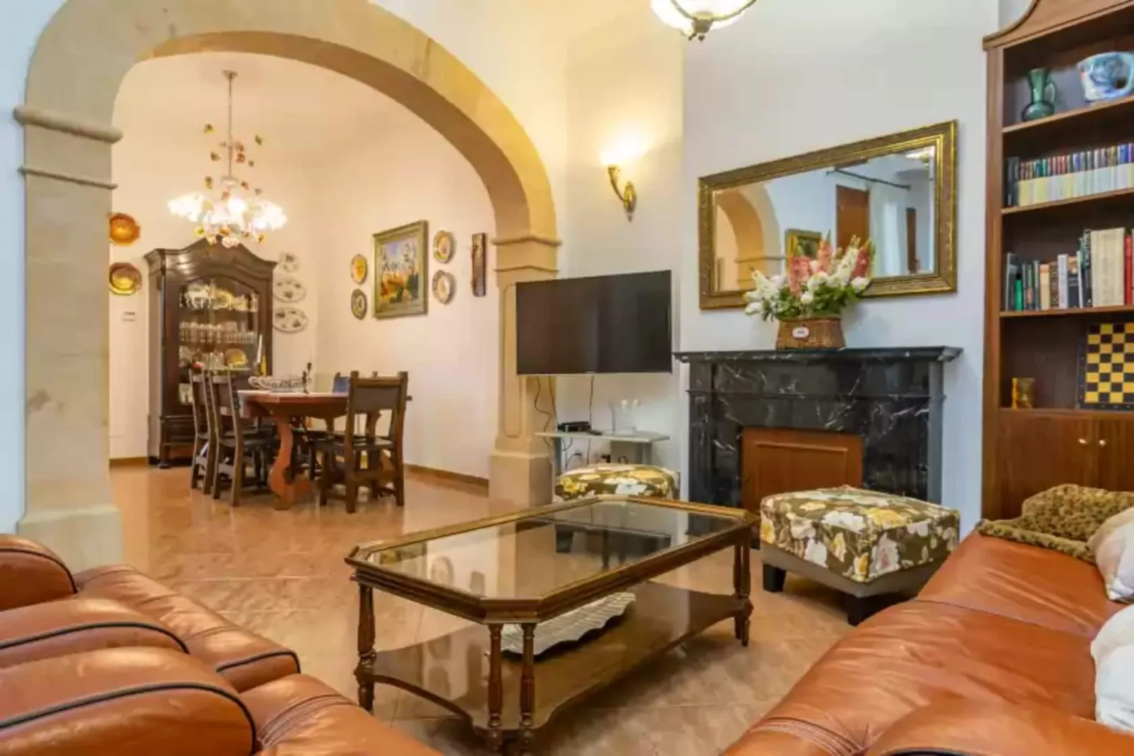 Can Serra (santa Margalida)-Woonkamer