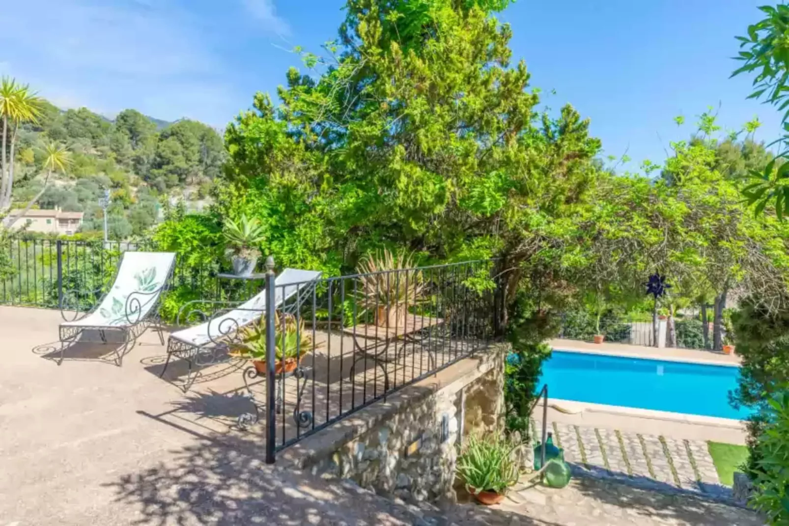 Casa S'olivaret (selva)-Terrasbalkon